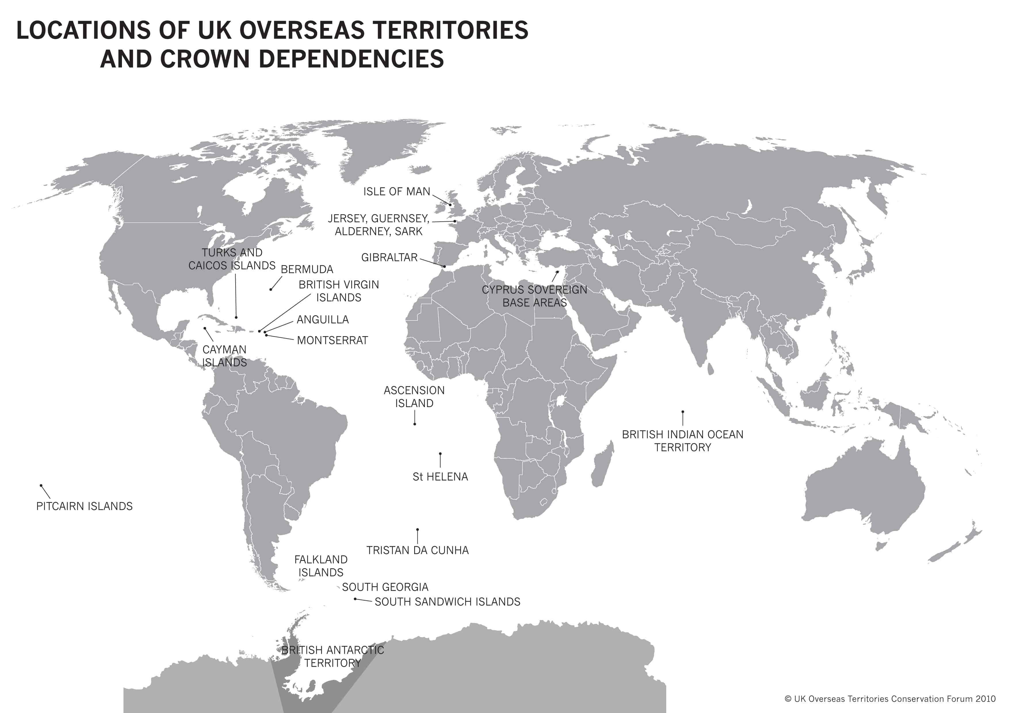 Global overview of UKOTs/CDs