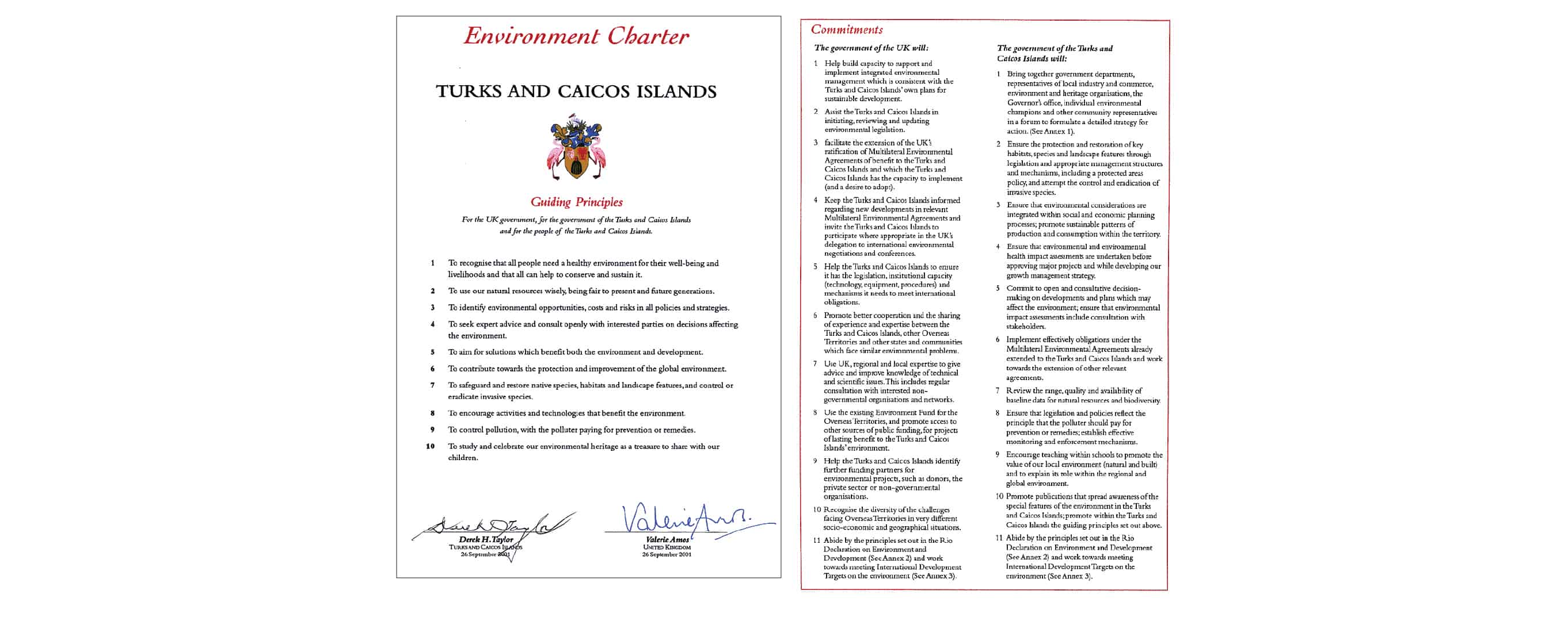 Example of Environment Charter