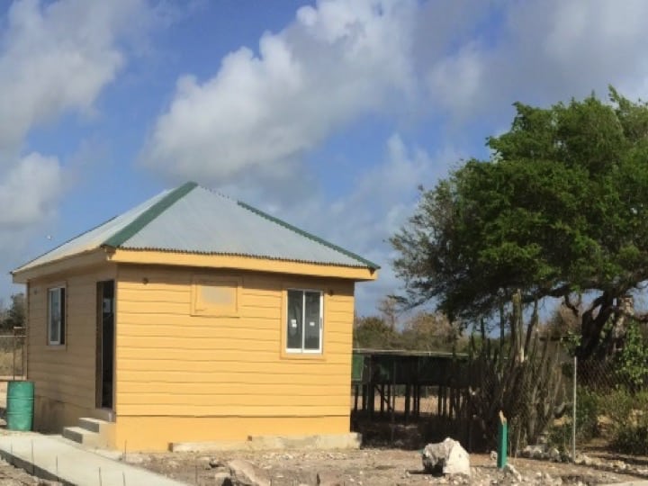 Anegada iguana rehabilitation facility adds a visitors centre; Copyright: NPTVI