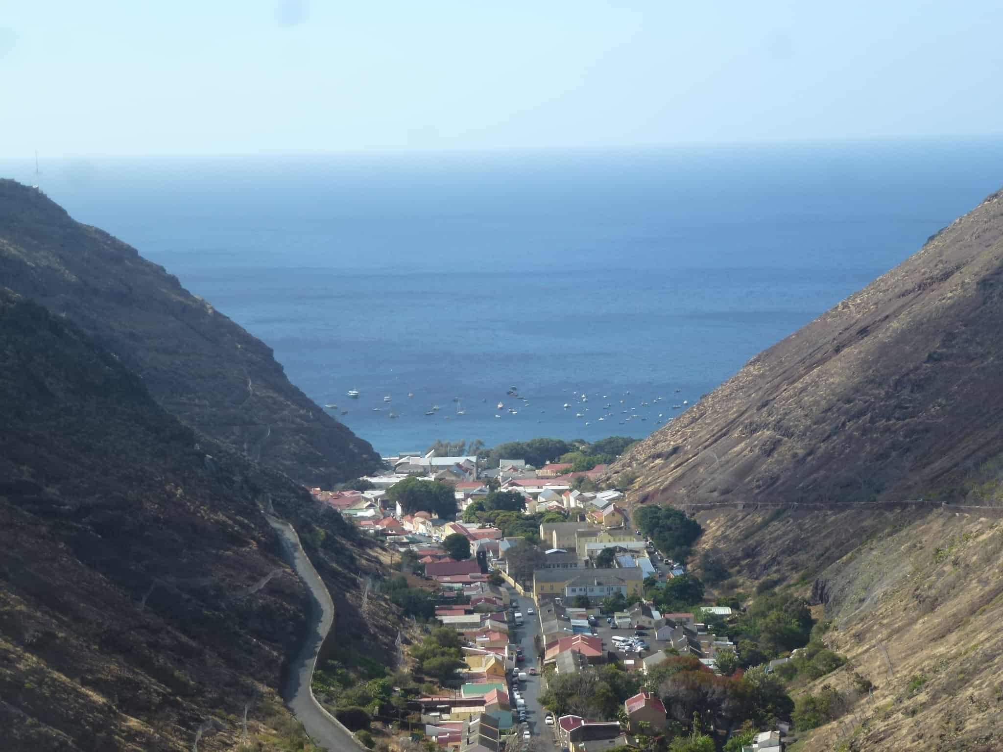 Jamestown, capital of St Helena, an extraordinary island with a rich history and remarkable wildlife, because of this, it was entered onto the UK's tentative list of World Heritage Sites; Copyright: Felix Driver