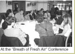 Participants at the 'Breath of Fresh Air' conference