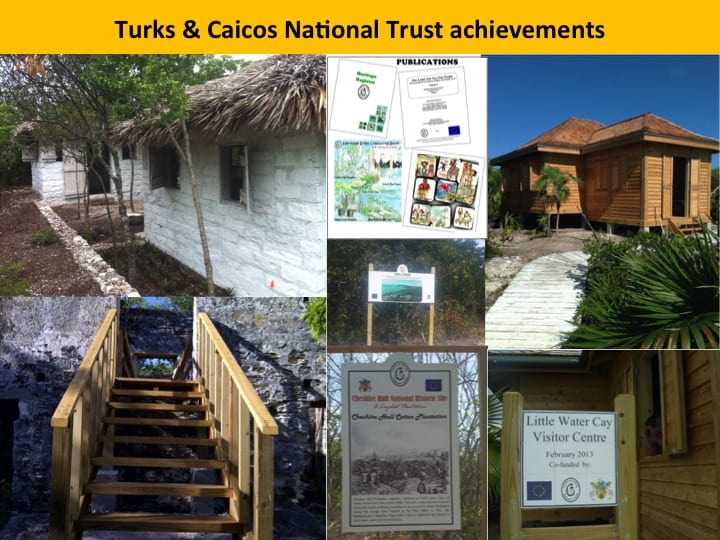 Some activities which took place in the Turks and Caicos Islands; Copyright: Turks and Caicos National Trust