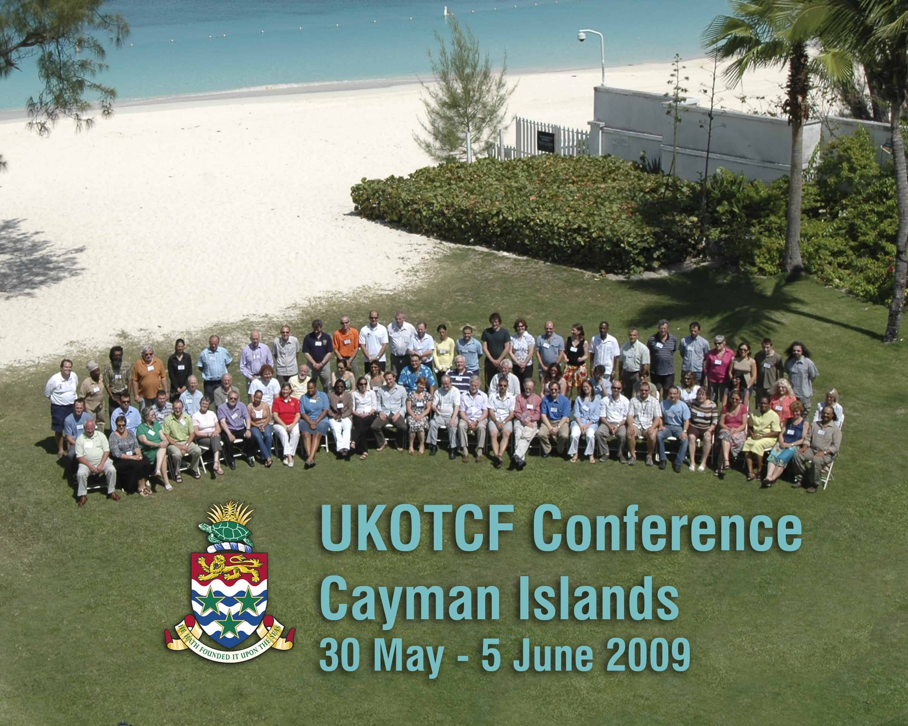 Conference participants. UKOTCF/Cayman Islands Government