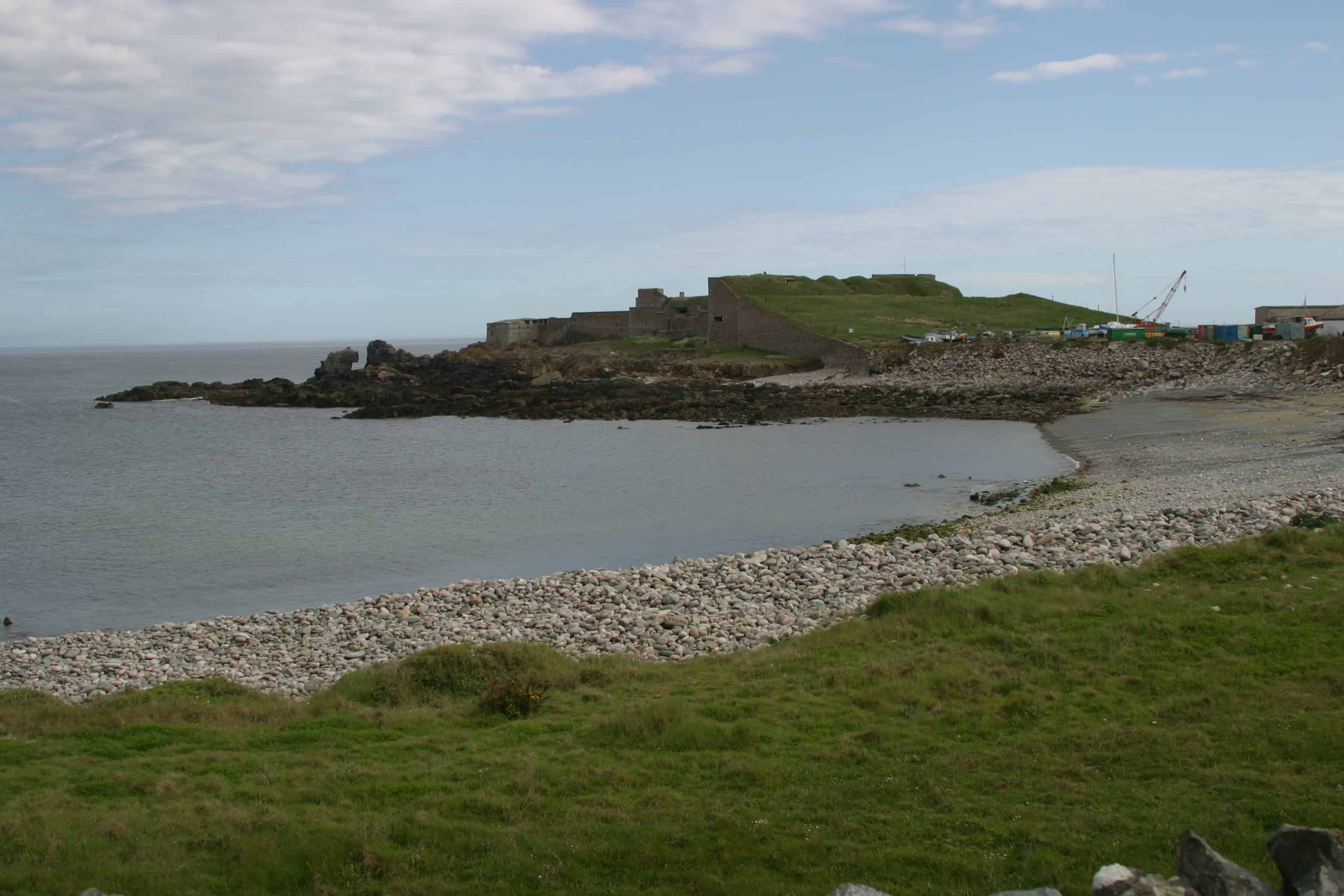 Alderney has been strategically important at least from Roman times to the Second World War, when it was occupied; Copyright: Dr Mike Pienkowski