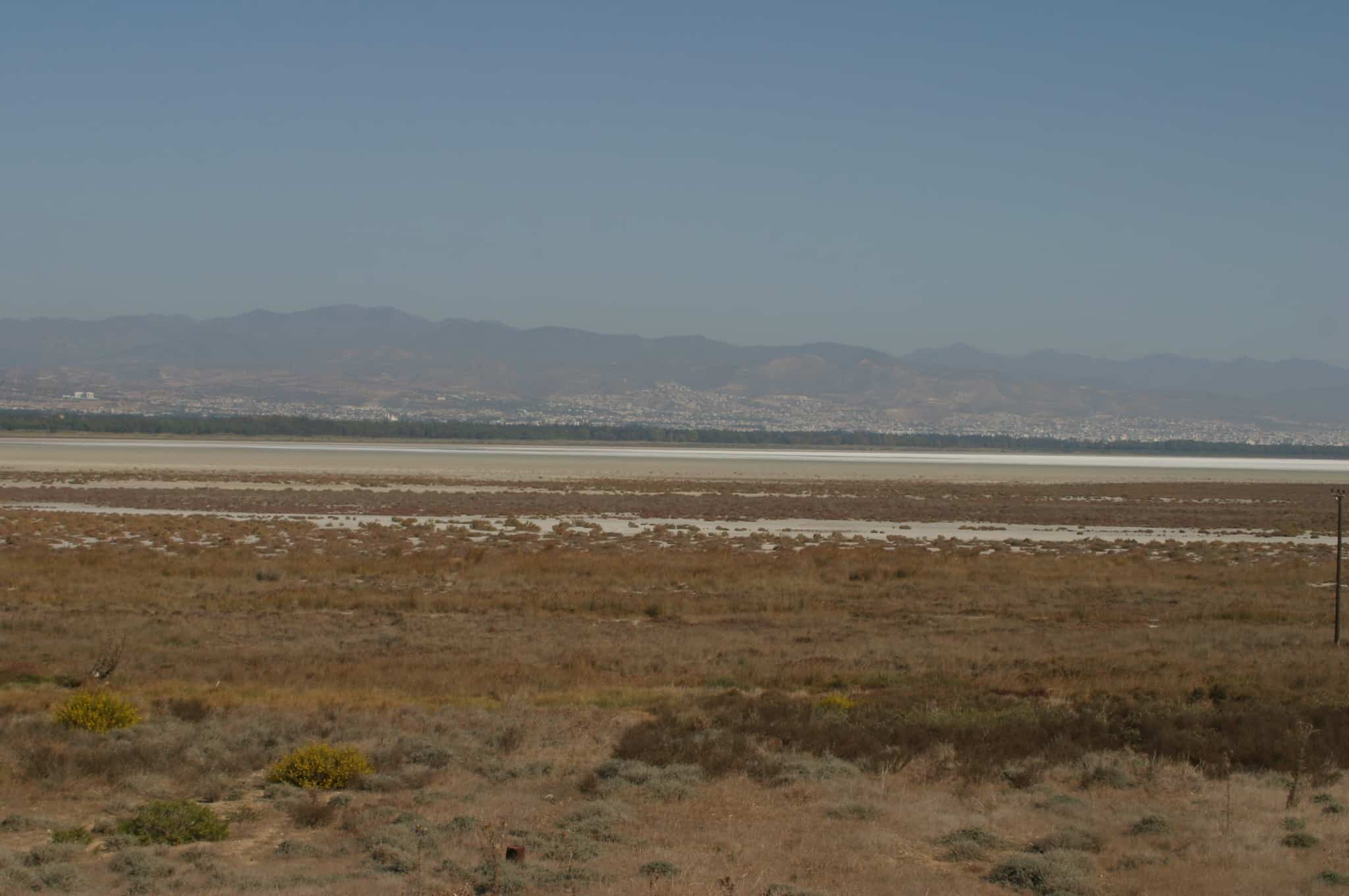 Salt Lake at Akrotiri Peninsula; Copyright: Dr Mike Pienkowski