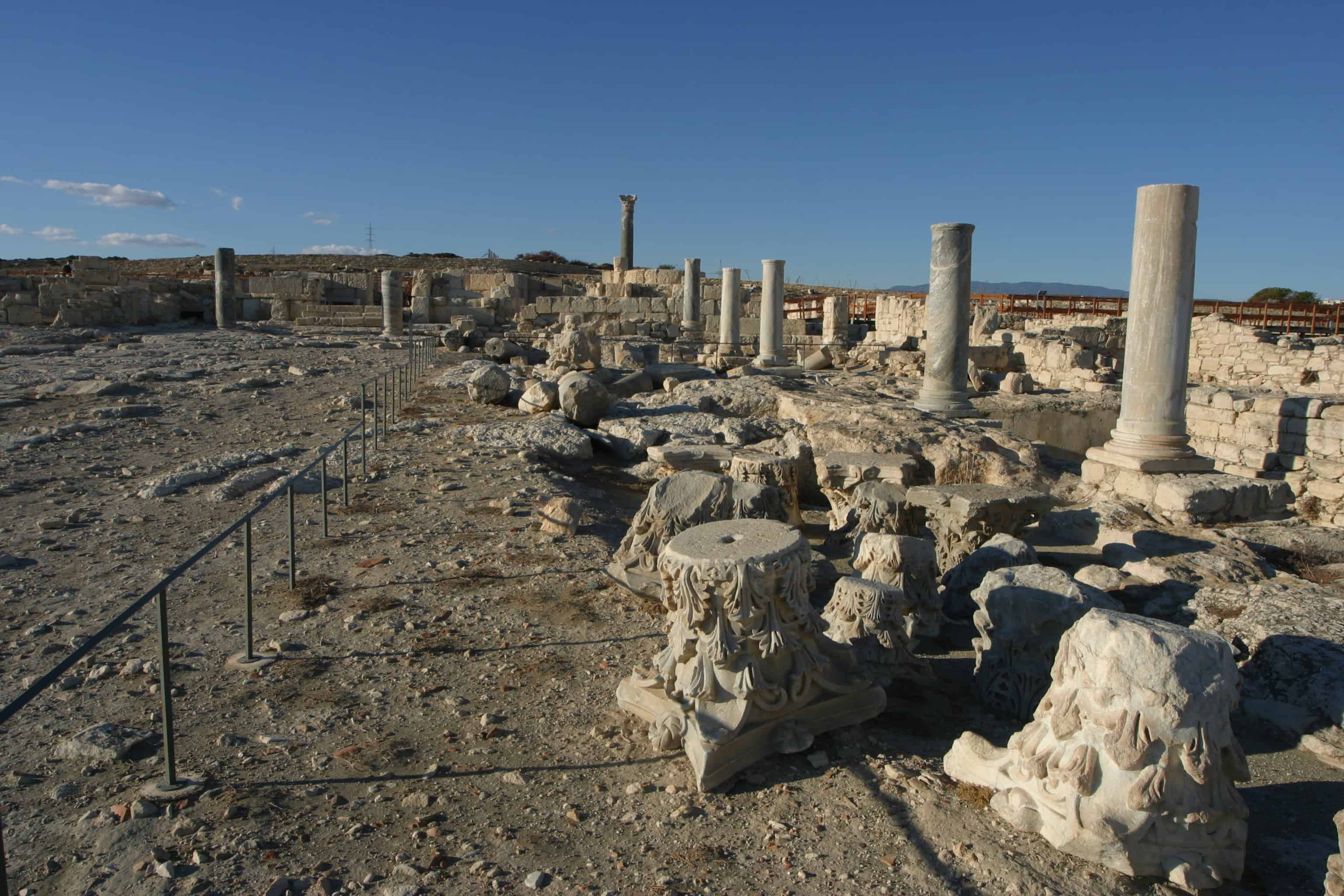 There are many historic sites in the SBAs, from Roman times, such as near Episkopi (above), and other periods. Copyright: Dr Mike Pienkowski