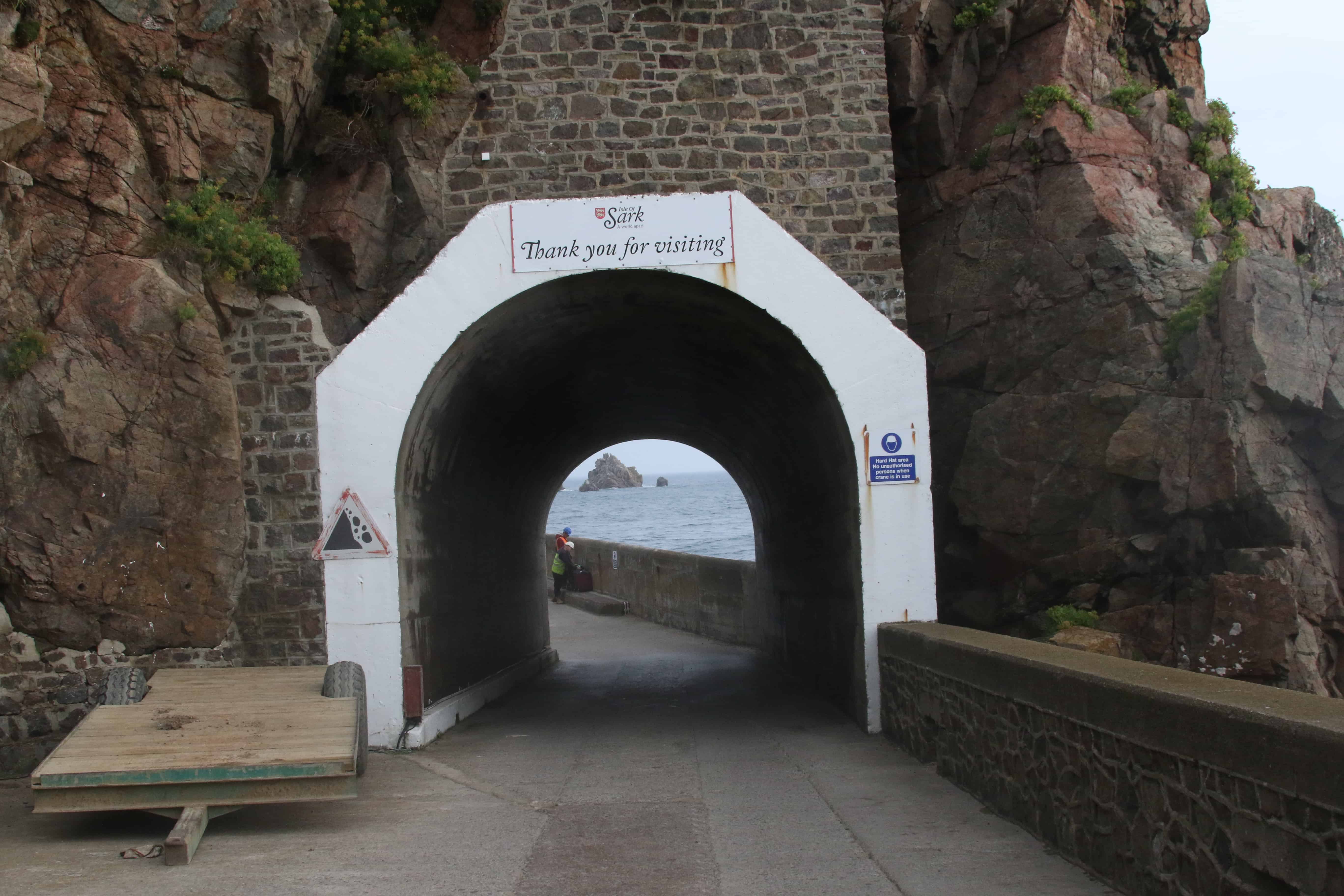 Tunnel to the harbour; Copyright: Dr Mike Pienkowski