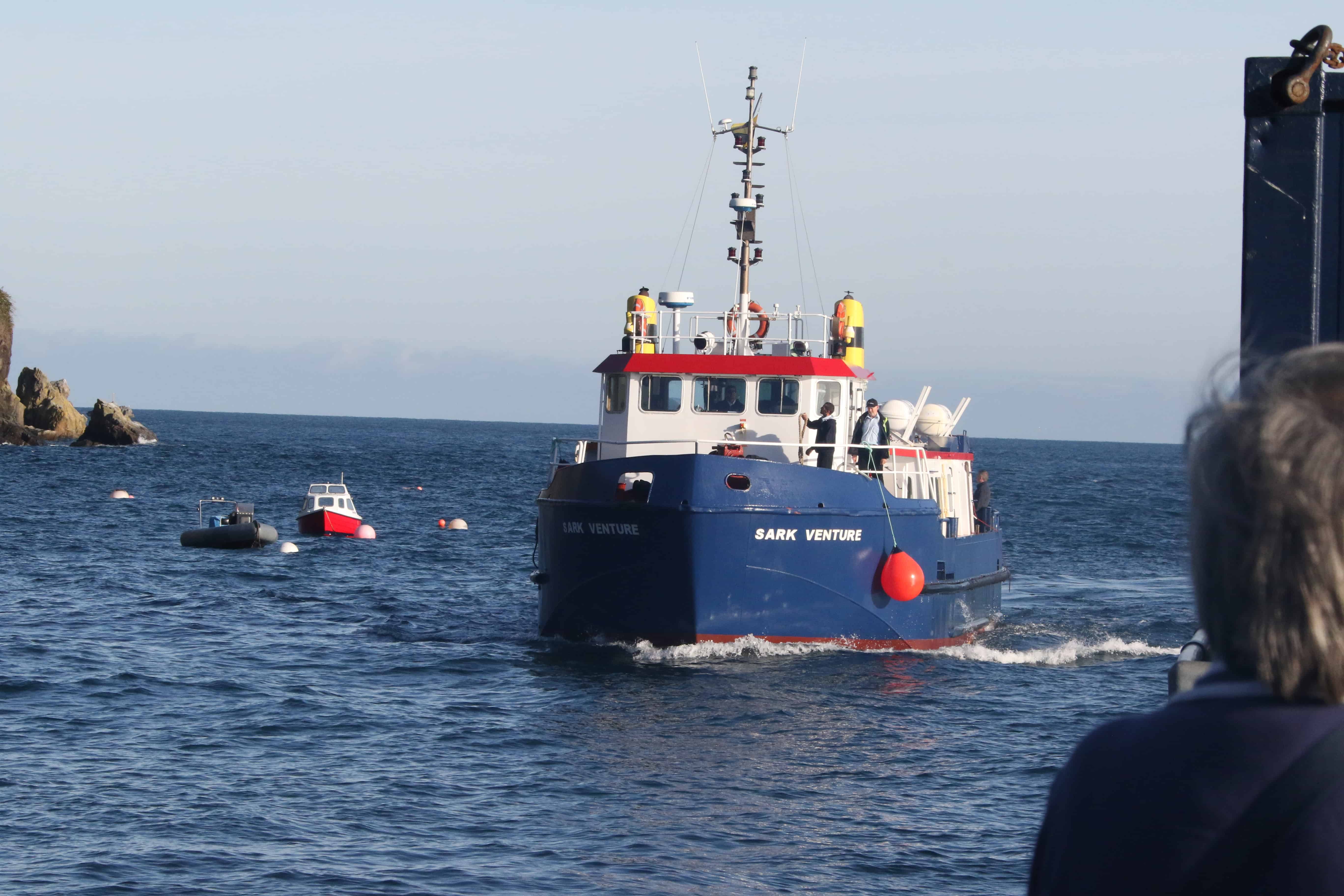 The passenger ferry to Guernsey. Copyright: Dr Mike Pienkowski