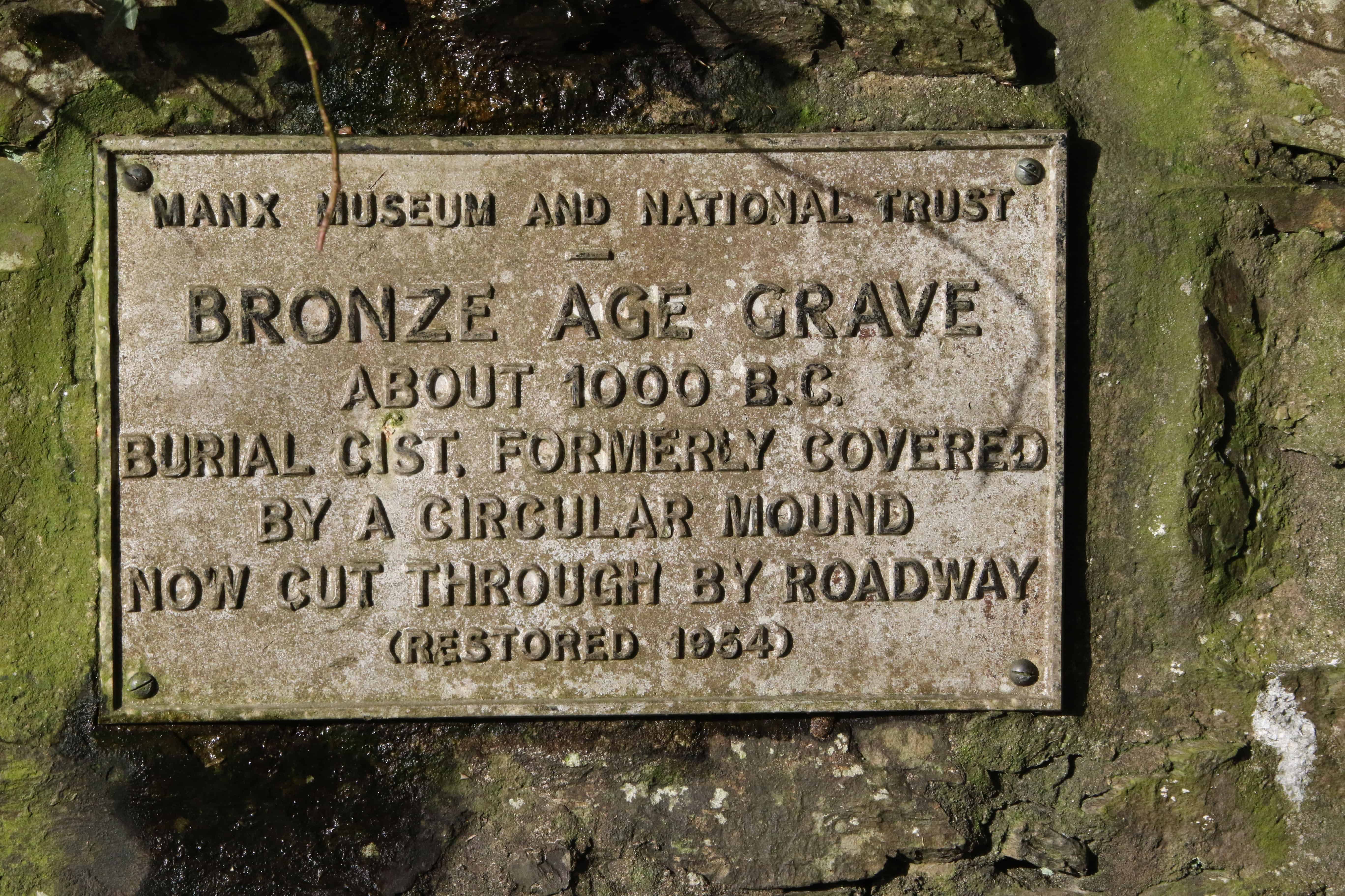 Beside the old Tynwald site, a structure from 2000 years even earlier. Copyright: Dr Mike Pienkowski