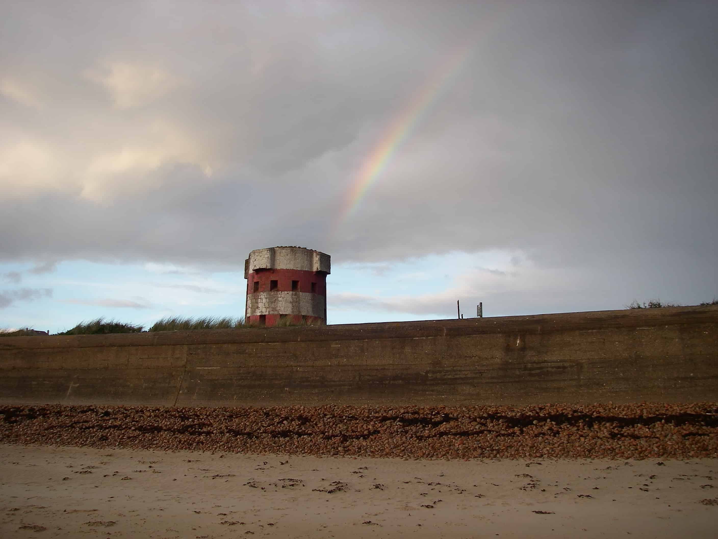 Jersey has many historic buildings, from the Second World War; Copyright: Dr Mike Pienkowski