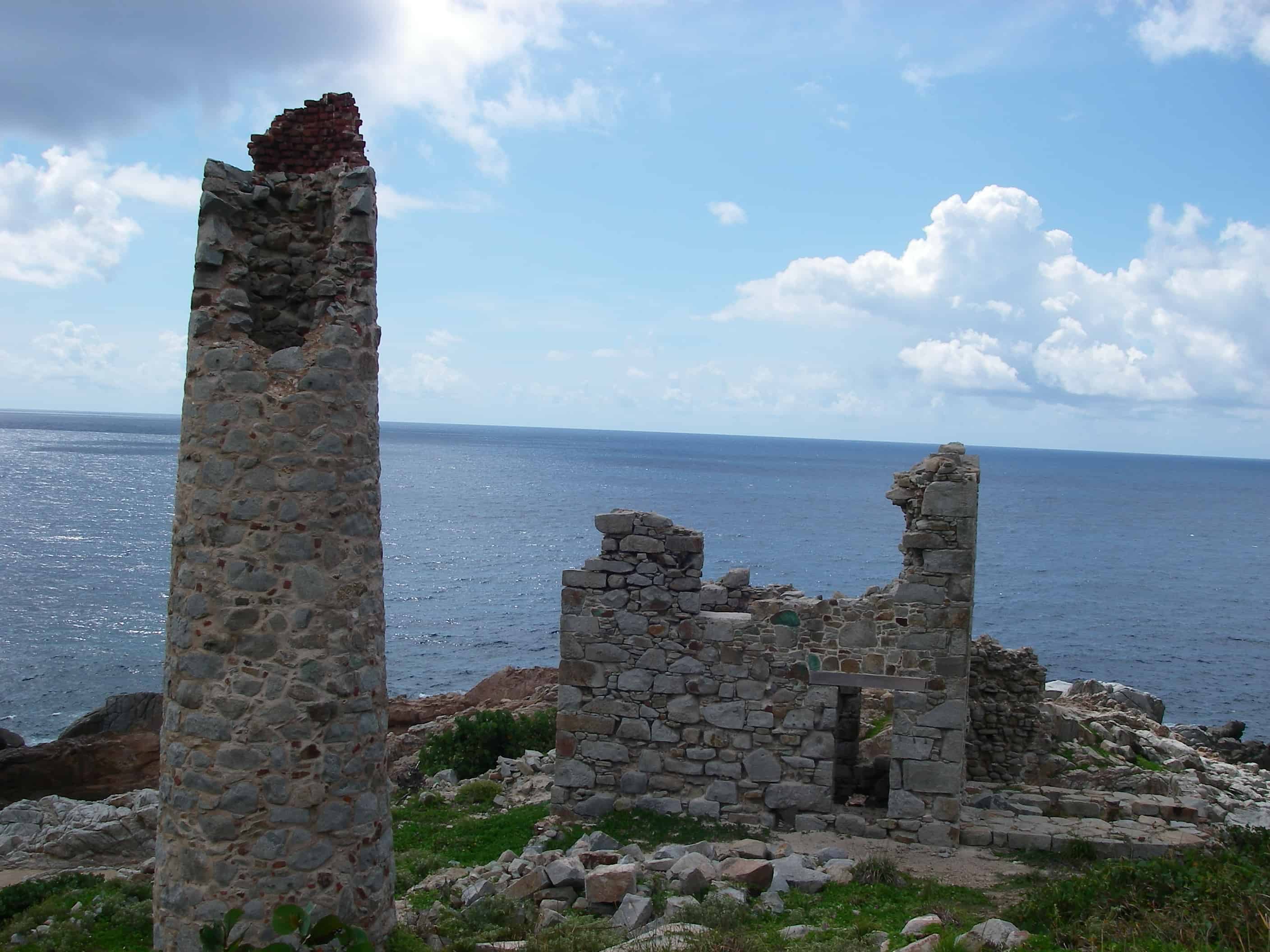 Historic Copper Mine National Park on Virgin Gorda. Copyright: Dr Mike Pienkowski