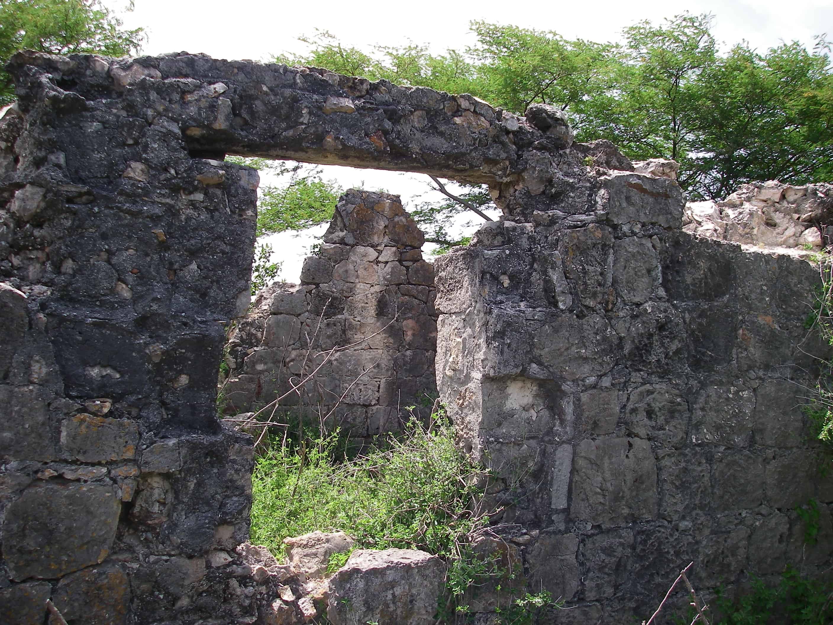 Historic buildings, Anguilla. Copyright: Dr Mike Pienkowski