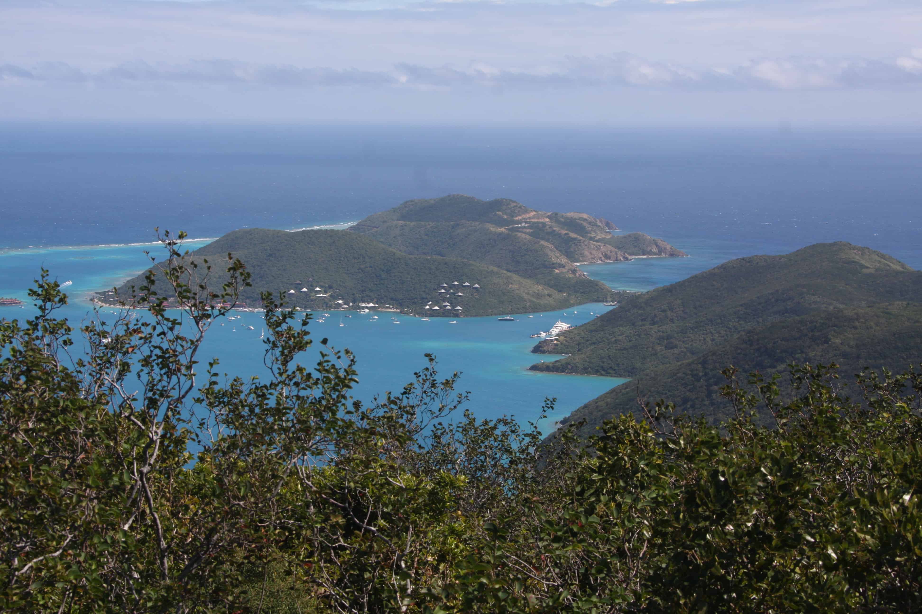 Northern Virgin Gorda from Gorda Peak National Park; Copyright: Dr Mike Pienkowski