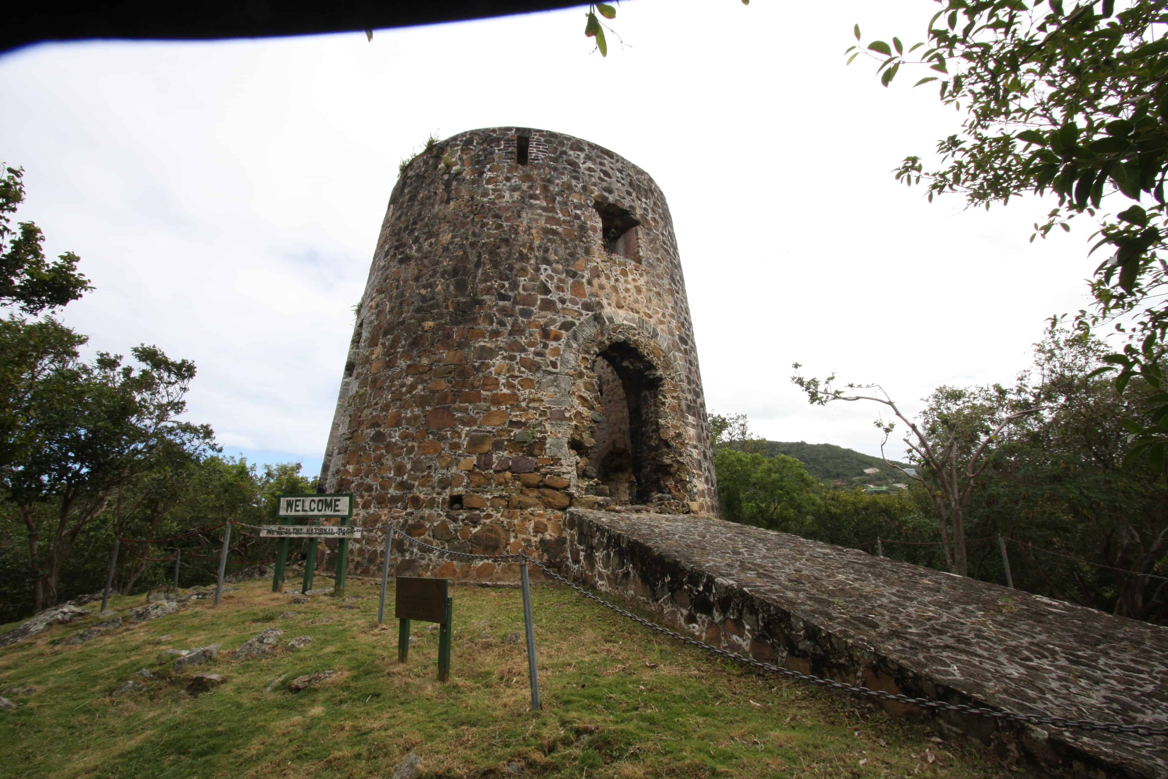 Old sugar mill, preserved as an historic feature. Copyright: Dr Mike Pienkowski