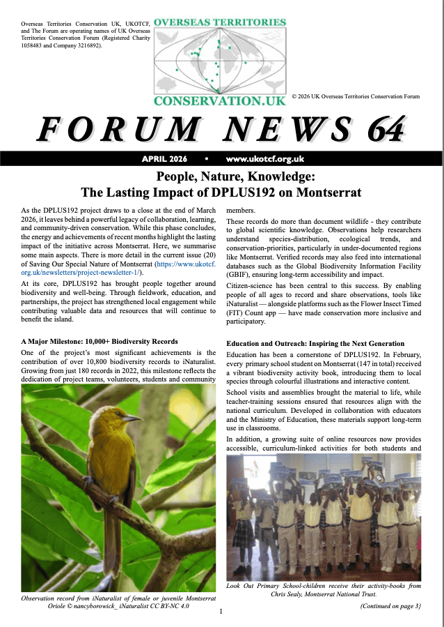 Forum News 64 Front Page
